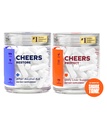 Cheers Fígado Combo Retorno + Proteger Apoiar o seu fígado e sentir-se melhor depois de beber DHM, L-Cisteína, Cardo de leite, Prickly Pear, B-Vitaminas 12 doses Restaurar, 30 doses Proteger Suplementos