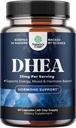 DHEA Supplement for Women & Men - Pure DHEA 25mg para equilíbrio hormonal, melhora a estabilidade do humor, função cerebral, sistema imunológico, energia e fertilidade - Dehydroepiandrosterona Cápsulas para Adultos - 60 Ct