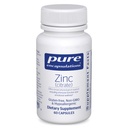 Encapsulamentos puros Zinco (Citrato) - para Sistema Imune, Desenvolvimento de Tecidos e Metabolismo* - Suplemento mineral com Enzimas - Zinco altamente absorvível - Vegan & Non-GMO - 60 Cápsulas