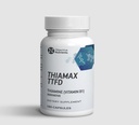 Thiamax Vitamina B1 (Thiamine TTFD), o original, sem enchimento tóxico, suporta o metabolismo de energia, alta dose, teste de terceiros, todos os ingredientes ativos 100mg, 180 contagem