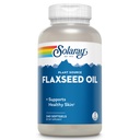 SOLARAY Flaxseed Oil 3000 mg com Omega 3 6 9, Flax Seed Softgels para a saúde da pele, Triple Omega Supplement, Non-GMO, Gluten Free, Lab Verified - 60-Day Garantia - 80 Servings, 240 Softgels
