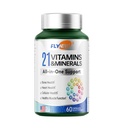 Multivitamin para Mulheres e Homens - Homens e Mulheres Multivitamin para Osso, Pele e Imune Saúde Suporte, 21 em 1 Suplemento Multivitamins, Multivitamins com Glúten e Alergénio Livre, Não OGM, 60 Cápsulas