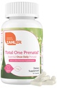 Zahler - Total de uma vitaminas pré-natais para as mulheres (60 contagem) pré-natais multivitamínicos diários com ácido fólico, ferro, zinco e 19 outras vitaminas essenciais & minerais - Kosher pré Natal multivitamin Cápsulas