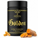 Ambrosia Golden Super Turmeric □ Curcumina biodisponível □ Suporte saudável Gut & Saúde do Cérebro □ Apoio conjunto □ 765mg de Curcuminóides ativos □ 60 Cápsulas Veggie (fornecimento de 30 dias)