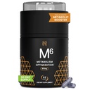Alta Performance Nutrition Metabolismo Booster, HPN M(6) Queimador de gordura, Suplemento de perda de peso natural, Suporte músculo magro, Aumentar a energia, Vegan Friendly, Clinicamente testado, 60 Cápsulas