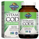 Jardim da Vida Complexo Vitamina B, 60 Cápsulas Vegan, Vitaminas de alta potência para energia e metabolismo com B6, Folato & B12 como Metilcobalamina Plus Probióticos