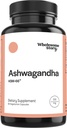 Cápsulas Vegan KSM 66 Ashwagandha Alta potência 5% Withanolides □ Ashwagandha Root Extract Supplements □ Ashwagandha 300mg