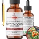 Orgânico Ashwagandha líquido gotas, Ashwagandha raiz tintura, Ashwagandha extrato Herb suplementos - 2 Fl Oz