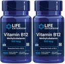 Vida Extensão Vitamina B12 Metilcobalamina 500mcg - Vitamina B12 Suplemento para Geral Energia e Saúde do Cérebro - Açúcar Free Vegetarian Lozenges Dissolver em sua boca - Uma vez por dia - 100 contagem