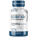 Nutri Neuro NAC Suplemento 375mg Força extra com 1800mg Glycine - N-Acetil Cysteine Ethyl Ester - 20x Mais Biodisponível - Boost Glutationa 10x Mais - 90 Cápsulas Vegan - 3o partido testado