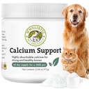 Wholistic Pet Organics Sea Coral: Orgânico Mar Coral Cálcio Cão Suplemento - Fonte natural de cálcio para cães dentes e saúde óssea - Vitaminas para cães - Made in USA