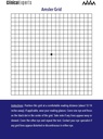 Amsler Eye Grid com Magnetic Back - Ferramenta de Triagem de Visão Diária para Pacientes com Degeneração Macular e Glaucoma por Especialistas Clínicos (1 Pacote)