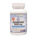 Wonder Laboratories Berberine HCL 1.500mg + Cinnamon, Chromium, & Bioperine Manutenção para Glicose, Coração & Sistema Imune Saúde Glúten & OGM Grátis - 60 Cápsulas