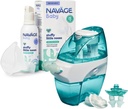 Kit familiar multi-usuário Navage com 30 SaltPods e pacote de neblina de bebê – irrigação nasal salina para adultos e neblina salina contínua para alívio de congestão infantil