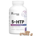 5-HTP - 200mg Suplemento 5HTP (5-Hydroxytryptophan) para apoiar o sono do humor Plus*, alívio do estresse*, 60 cápsulas - fornecimento de 30 dias, Made in USA