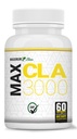 Máximo Slim MAX CLA 3000, alta potência, aumento do exercício de perda de peso natural, aumento da massa muscular magra, não estimulante, não-GMO 95% CLA puro, 90 contagem