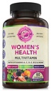 Womens Suplemento Multimineral Multivitamínico Diário de Energia, Humor, Foco, Cabelo, Pele e unhas. Feito para mulheres com 30+ Nutrientes, Fruta & Energia Mistura. Mulheres Vitaminas 60 Cápsulas. Feito nos EUA.