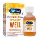 Enfamil Tri-Vi-Sol Infantil Multivitamin Drops, Suporta Crescimento e Saúde Imune para Bebês, Frasco de 50mL