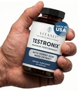 VITASEI Testronix Suplemento - Energia e Suplementos Músculos para a Saúde - 60 Cápsulas