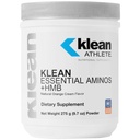 Klean Athlete Klean Essential Aminos + HMB - Mistura de Aminoácidos Essenciais - com HMB, Vitamina D3 e Glutamina para massa muscular magra - 9.7 Ounces - Natural Orange Cream Flavor