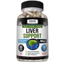 Kaya Naturals Liver Cleanse Detox & Repair - Suplemento de cardo - Detox de fígado para mulheres e homens - Extrato de alcachofra e cápsulas de raiz de dente-de-leão - 60 Contagem