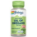 SOLARAY Óleo de Orégano Softgels 150 mg - Suplemento de óleo de Orégano para apoio ao bem-estar poderoso - Digestão gentil - Extra base de azeite virgem - Vegan, 60-Day Garantia - 60 Servings, 60 Softgels