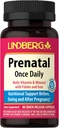 Lindberg Vitaminas pré-natais para mulheres .60 Cápsulas . Multivitaminas e minerais com ferro e ácido fólico .
