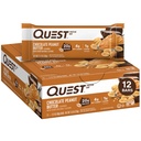 Quest Nutrition Chocolate barras de manteiga de amendoim, 20g de proteína, 1g de açúcar, 4g de carboidrato líquido, Sem glúten, Keto Friendly, 12 Contagem