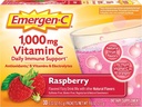 Alacer Emergen-C Vitamina C Fizzy Drink Mix Framboesa - 1000 Mg - 30 Pacotes