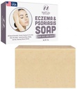 Eczema Saboneteira para o rosto e corpo – Todos Dermatite Natural, Tratamento de Psoríase para a pele seca Comichão Flaky alívio – Gentil Detoxificação, Cura, Anti-Itch, Limpando Remedy Skincare – Eczema Sabão Bar