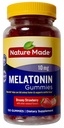 Natureza Made Melatonin 10mg Dreamy Morango sabores naturais, 150 chicletes