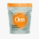OM MUSHROOM SUPERFOOD Master mistura planta-baseado em pó de proteína (bala ressealável (16 Servões), proteína não saboreada)