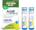 Boiron acidil em curso viagem essencial para o alívio do refluxo ácido, azia, indigestão, inchaço, e estômago irritado - 2 contagem (160 Pellets)