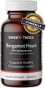 Bergamot Heart -1000mg Certified Citrus Bergamot - Força Extra Polifenóis - Cardiologista Desenvolvido e clinicamente comprovado - Bergamot Suplemento para alta colesterol e saúde do coração