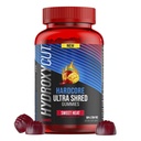 Hidrxycut Hardcore Pastilhas de corte Ultra, Calor doce - 99% Estimulante grátis - Inclui Capsaicin & B Vitaminas - para Mulheres e Homens