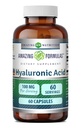 Fórmulas surpreendentes Ácido hialurônico 100 Mg Suplemento . Cápsulas . Não-GMO . Sem glúten . . Made in USA (1 Pack, 60 Count)