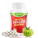 Máximo Slim gordura & carboidrato Bloqueador Puro Rim Bean Extract para perda de peso e apetite Supressor,