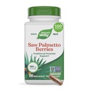 Nature's Way Saw Palmetto Berries, Suporte tradicional de próstata*, 585 mg por serviço, Projeto não-GMO verificado, Vegan, 100 Cápsulas (Pacote de Maio Vary)