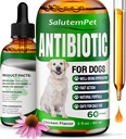 Antibióticos Naturais para Cães Antibióticos Cães para Infecção, Tosse e Alergias Tratamento de ITU Antibióticos Cães para Todas as Raças