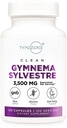Cápsulas Tipo Zero Clean Gymnema Sylvestre (120 Servings, 3.500 MG Equivalente Por Serviço) - Não-GMO, Gluten Free