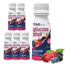 TRUEplus® Glicose Shots 6 garrafas - Berry misto