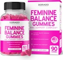 Equilíbrio feminino para as mulheres Gummies & PMS Gummies (90 Count) - Equilíbrio feminino natural para as mulheres - Cães, Bloating, Mood Swings, Hot Flashes - Formulado com Cranberry, Dong Quai & Chasteberry