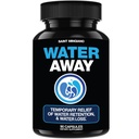 Ausência de Água - Pílulas Diuréticas de Água - Retenção e Flushing, Ajudas em Alívios de Água e Perda de Água para Pés de Tornozelos Inchados, Pernas ou Bloating - Pílulas de Ausência de Água de Atuação Rápida para (90 Cápsulas)