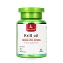 JulyDeer Antártico Krill Oil 1000 mg com Omega-3s EPA, DHA, Astaxantina e Phospholipids 60 Softgels Supplement No Fishy Aftertaste para Junta, Coração, Cérebro e Imunidade