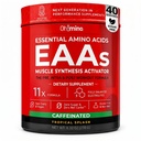 Oh!mino Essential Aminoácidos Suplemento. Splash Tropical, Pó Cafeinado. Todos os 9 EAAs, BCAAs e o Amino perfeito para treinos, Energia Amino, e para construir músculo, e recuperar mais rápido.
