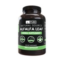 INGREDIENTES ORIGINAIS PUROS Folha de Alfalfa (365 cápsulas) Sem enchimento de magnésio ou arroz, sempre puro, verificado no laboratório