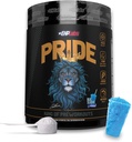 EHP Labs Pride Pre Treino em Pó Suplemento de Energia - Açúcar Free Pré-treino para homens e mulheres, Energia em Pó Boost Bebida com BCAA - 280mg de Cafeína - Azul Slushie (40 Servings)
