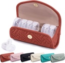 BAGSFY Organizador de pílulas semanais 2 vezes por dia em uma caixa de pílulas de tecido bonito, saco de medicina, caixa de pílulas AM PM 7 dias, caixa de viagem de medicação portátil para pílulas, vitaminas, óleo de peixe, suplementos.