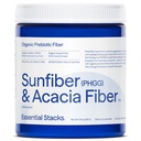Pilha Essencial Fibra Solar Orgânica Fibra Prebiótica (Parcialmente Hidrolisada Guar Gum/PHGG) com Acacia Fibra em pó - Gluten Free, Non-GMO & Unflavored Fibra Solúvel (7,4 onças)