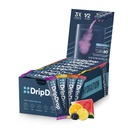 DripDrop Hydration Packets - Pacote de variedade negrito - Eletrólitos de servir único mistura de bebida em pó - melancia, Berry, Limão, Laranja - Não-GMO, Glúten livre, Vegan - 80 Sticks